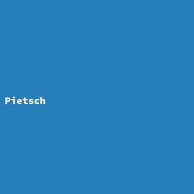 Hersteller: Pietsch