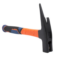 Timmermanshamer (600 g) met glasvezel handvat en magnetische