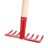 Bladhark met korte steel 3
