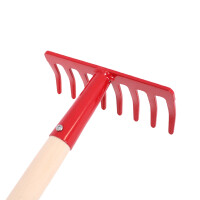 Bladhark met korte steel 4