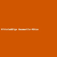 Mittelmäßige Baumwolle-Mütze