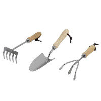 Tuingereedschap set (RVS) - 3 stuks