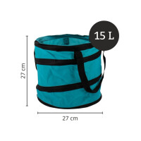 Tuinafvalzakken set (2 stuks) - Blauw (zelfstandig staand) 4