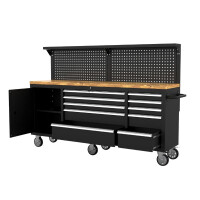 Verrijdbare werkbank (214 cm) productbox 30_2nd