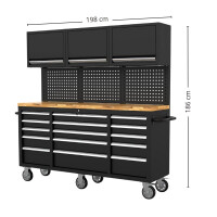 Verrijdbare werkbank (183 cm) 4