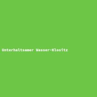 Unterhaltsamer Wasser-Klositz