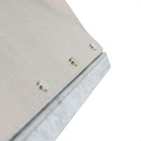 Aluminium schep met stalen rand (2 mm) 3