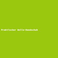 Praktischer Wolle-Handschuh